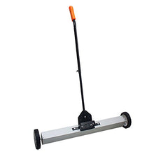 Load image into Gallery viewer, 36&quot; Magnet Sweeper Sweep Pick UP 30LB Cap, 24&quot; to 40&quot; Adjustable Handle Length
