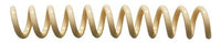Spiral Binding Coils 8mm (5/16 x 36-inch) 4:1 [pk of 100] Tan (PMS 467 C)