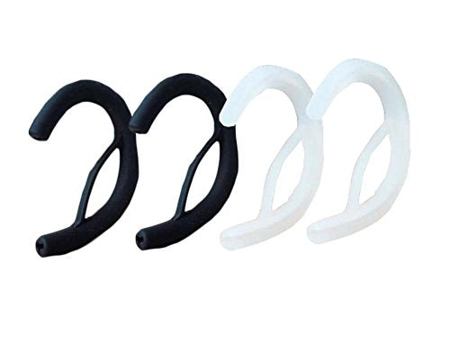 DRAGON SONIC Soft Earhook Sport Earhook Suitable for Flat Earphone Wire of 2.5-4 mm Set of8#9