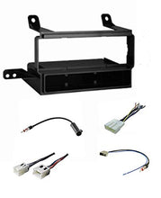Load image into Gallery viewer, Premium Car Stereo Install Dash Kit, Wire Harness, and Antenna Adapter to Install an Aftermarket Single Din Radio for Select Nissan Frontier, Pathfinder, Xterra X Vehicles - See Compatible Years Below
