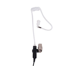 Load image into Gallery viewer, JEUYOEDE CLS1110 Transparent Acoustic Tube Earpiece Headset with Mic Compatible for Motorola CP185 XV2600 CLS1410 CLS1413 Walkie Talkie
