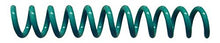 Load image into Gallery viewer, Spiral Binding Coils 7mm (9/32 x 36-inch) 4:1 [pk of 100] Light Teal (PMS 321 C)
