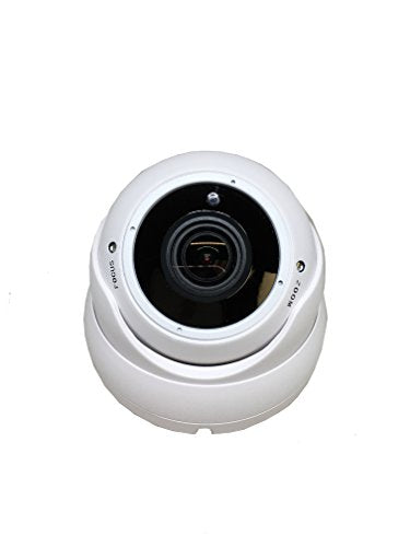(6 Pack) 101AV Security Dome Camera 1080P True Full-HD 4 in 1(TVI, AHD, CVI, CVBS) 2.8-12mm Variable Focus Lens 2.4Megapixel STARVIS Image Sensor IR in/Outdoor WDR OSD Camera (White)