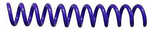 Spiral Binding Coils 7mm (9/32 x 12) 4:1 [pk of 100] Purple (PMS 267 C)