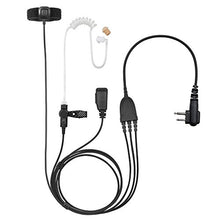 Load image into Gallery viewer, Bommeow BCT35-M1 3-Wire Acoustic Clear Tube Earpiece for Motorola Mototrbo CLS1410 XT460 DLR1020 Bearcom
