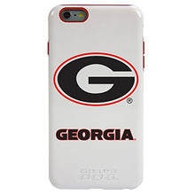 Load image into Gallery viewer, Guard Dog Collegiate Hybrid Case for iPhone 6 Plus / 6s Plus  Georgia Bulldogs  White
