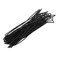 Aexit Polyolefin 20M Wiring & Connecting Length 2mm Dia Heat Shrinkable Tube Heat-Shrink Tubing Sleeving Black