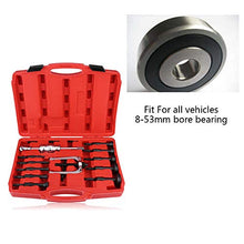 Load image into Gallery viewer, 16PC Bearing Puller Blind Hole Slide Hammer Pilot Internal Extractor Removal

