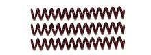 Load image into Gallery viewer, Spiral Coil Binding Spines 9mm (11/32 x 12) 4:1 [pk of 100] Maroon (PMS 188 C)
