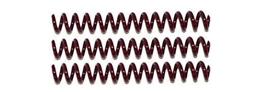Spiral Coil Binding Spines 9mm (11/32 x 12) 4:1 [pk of 100] Maroon (PMS 188 C)