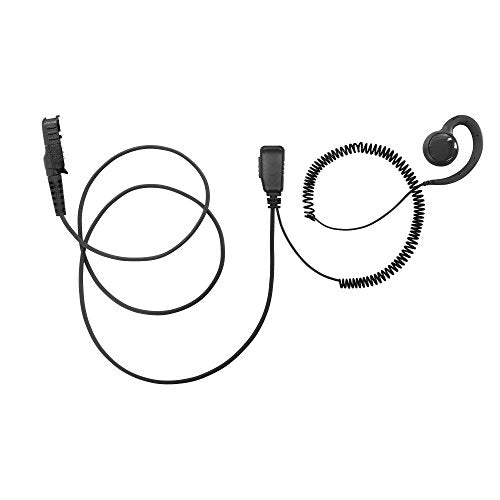 Bommeow BSE15-AX C Shape Earpiece Swivel Style Earhanger for Motorola Mototrbo DEP550 DEP570 XPR3500