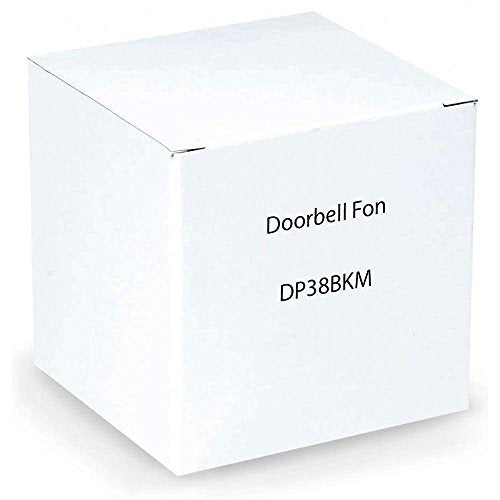 DoorBell Fon DP38 Door Answering System, M&S Mount, Black (DP38-BKM)