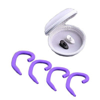DRAGON SONIC Earhook Sport Earhook/Headphones Cable Hang for Sport Set of4-Purple