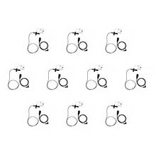 Load image into Gallery viewer, Bommeow 10 Pack BCT15-Y1 1-Wire Acoustic Clear Tube Earpiece for Vertex Yaesu VX-1R VX-5R VX-110 VX-150 FT-250R FT-60R

