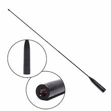 Load image into Gallery viewer, ABBREE AR-776 Titanium 14.2-Inch Whip Dual Band UV VHF/UHF 144/430Mhz Soft Flexible Antenna SMA-Male for Yaesu TYT TH-UV8000D/E MD-380 Wouxun Walkie Talkie
