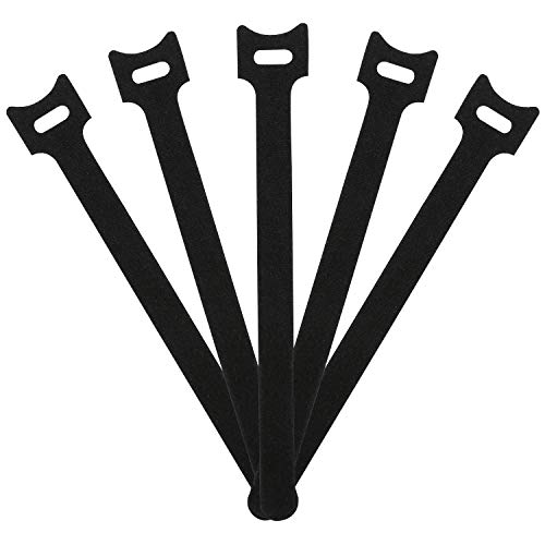 Mouyor Reusable Cable Ties(100 Pack 1/2