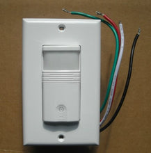 Load image into Gallery viewer, Occupancy AND Vacancy Wall Motion Sensor Detector 120V / 277V Switch White
