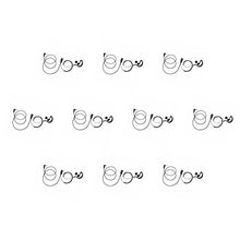 Load image into Gallery viewer, Bommeow 10 Pack BGS15-H2 G Shape Earhanger G-Earpiece for 1 Pin 2.5mm Cobra Hytera TC-320 BD352

