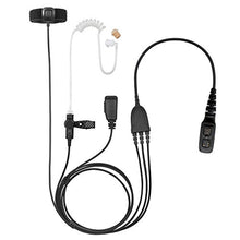 Load image into Gallery viewer, Bommeow BCT35-H5 3-Wire Acoustic Clear Tube Earpiece for Hytera PD700 PT-580 PD98X PD780 PD75X PT580H
