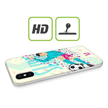 Load image into Gallery viewer, Head Case Designs Slide Kick Geometric Football Moves Soft Gel Case Compatible with Apple iPhone 5 / iPhone 5s / iPhone SE 2016
