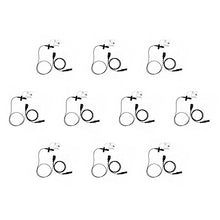 Load image into Gallery viewer, Bommeow 10 Pack BCT15-AX 1-Wire Acoustic Clear Tube Earpiece for Motorola Mototrbo DEP550 DEP570 XPR3500
