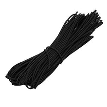 Load image into Gallery viewer, Aexit 20M Long Electrical equipment 0.8mm Inner Dia. Polyolefin Heat Shrinkable Tube Wire Wrap Sleeve Black
