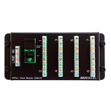 Load image into Gallery viewer, Suttle SAM-V8 Structured Media Panel Phone/Voice/Alarm Wiring Module, 1x8
