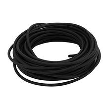 Load image into Gallery viewer, Aexit 10M 0.09in Electrical equipment Inner Dia Polyolefin Anti-corrosion Tube Black for Earphone Wire

