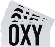 Load image into Gallery viewer, Brady 121052 OXY Label, Vinyl Film, Black on White (Pack of 10)
