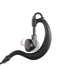 Load image into Gallery viewer, Bommeow BGS15-M1 G Shape Earhanger G-Style Earpiece for Motorola Mototrbo CLS1410 XT460 DLR1020 Bearcom
