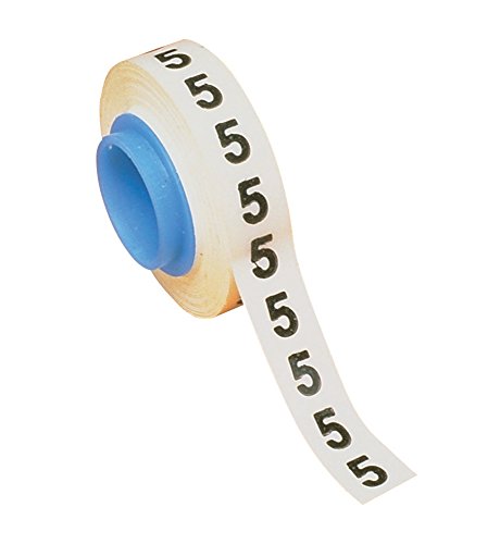 Panduit PMDR-PLS Marker Pre-Printed Tape Refill, Polyester, 8-Foot, Plus Symbol Only, White (10-Pack)