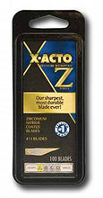 Load image into Gallery viewer, X-ACTO XZ611 4 Pack #11 100 Pc. Classic Fine Point Blade
