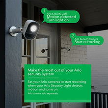 Load image into Gallery viewer, Arlo Lights - Add-on Smart Home Security Light | Wireless, Weather Resistant, Motion Sensor, Indoor/Outdoor, Multi-colored LED | 1 Add-on Light (AL1101) camera not included
