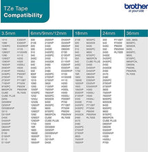 Load image into Gallery viewer, Brother TZE131S - TZE-131 Black ON Clear (4 METRE)
