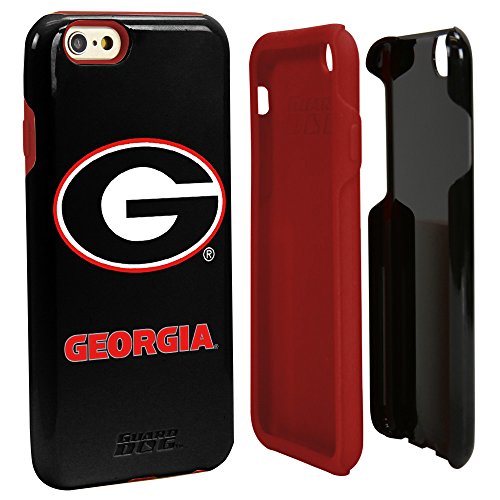 Guard Dog Collegiate Hybrid Case for iPhone 6 / 6s  Georgia Bulldogs  Black
