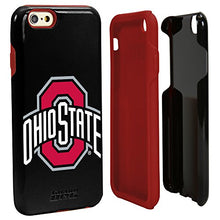 Load image into Gallery viewer, Guard Dog Collegiate Hybrid Case for iPhone 6 / 6s  Ohio State Buckeyes  Black
