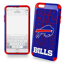Load image into Gallery viewer, Forever Collectibles Dual Hybrid 2-Piece TPU 4.7&quot; screen Only Case for iPhone 6 Plus - Retail Packaging - Buffalo Bills
